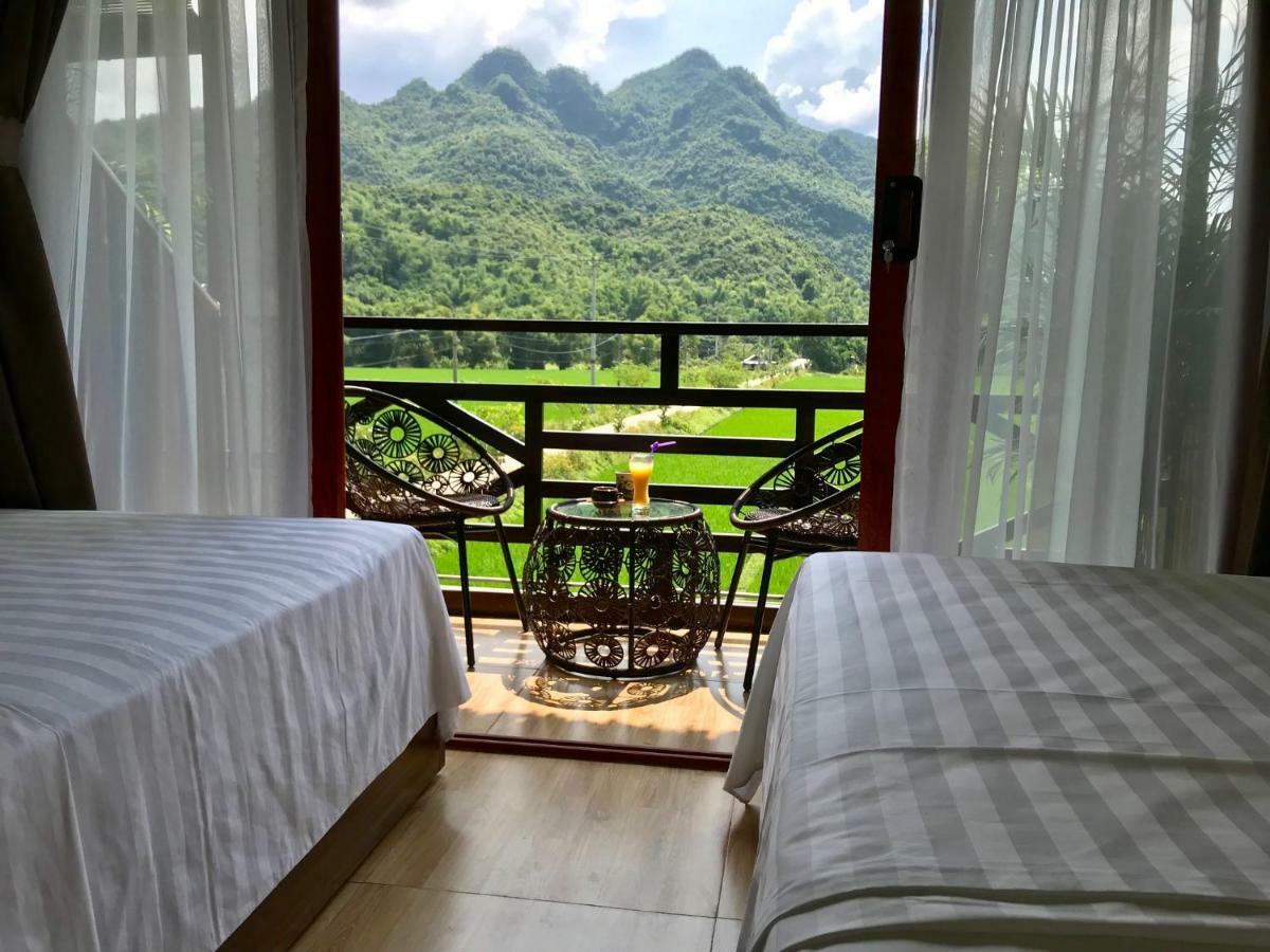 ホテル Jomo House Mai Chau Hòa Bình エクステリア 写真