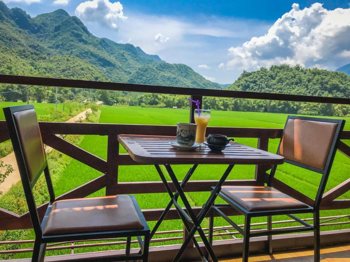 ホテル Jomo House Mai Chau Hòa Bình エクステリア 写真