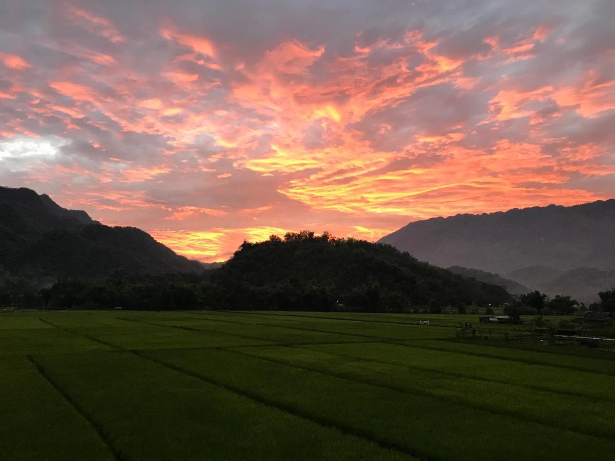 ホテル Jomo House Mai Chau Hòa Bình エクステリア 写真