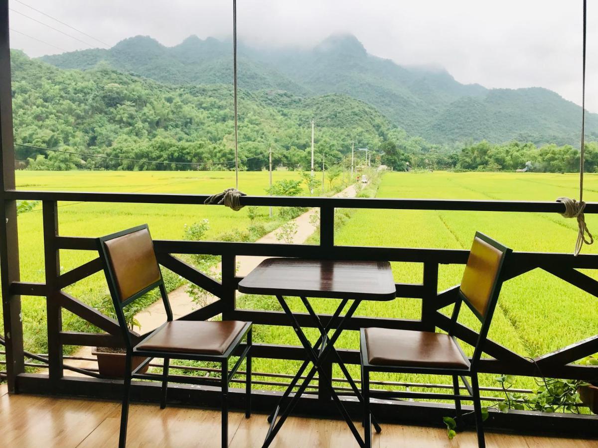 ホテル Jomo House Mai Chau Hòa Bình エクステリア 写真