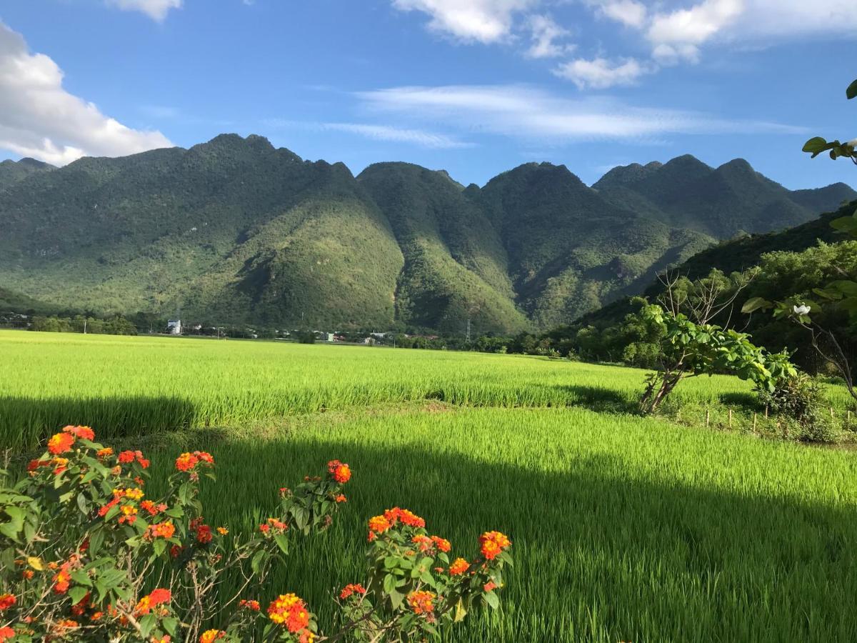 ホテル Jomo House Mai Chau Hòa Bình エクステリア 写真